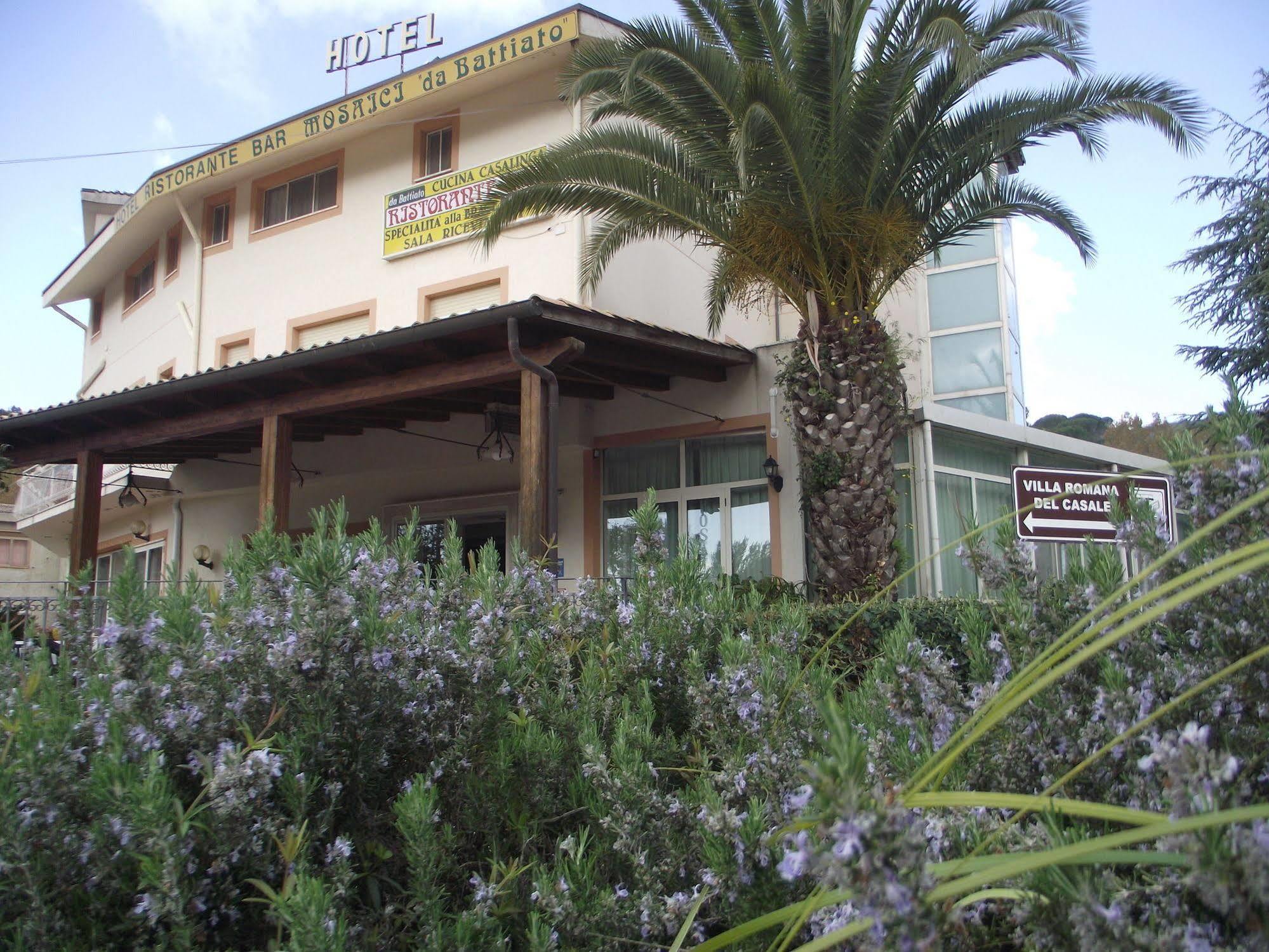 Hotel Ristorante Mosaici Piazza Armerina Eksteriør bilde